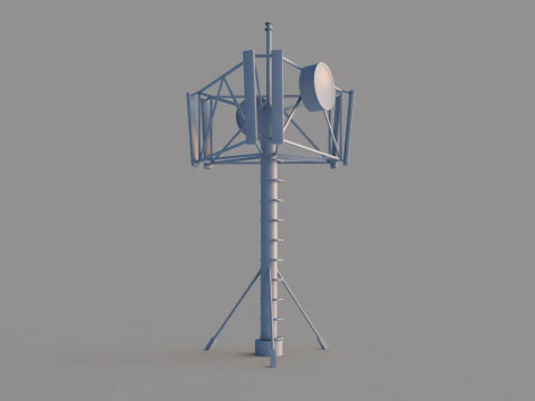 Radar Antenne 3D Model