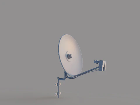 Radar Antenne 3D Model