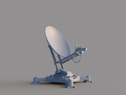 Radar Antenne 3D Model