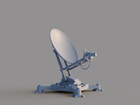 Radar Antenne 3D Model