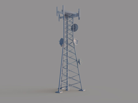 Radar Antenne 3D Model