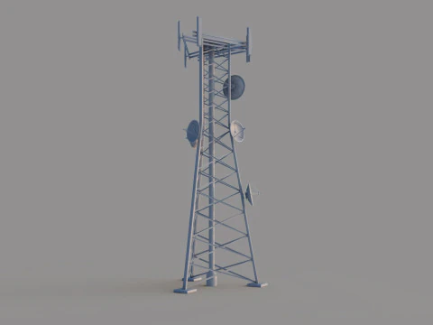 Radar Antenne 3D Model