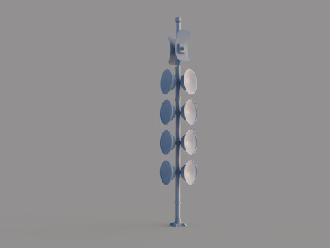 Radar Antenne 3D Model