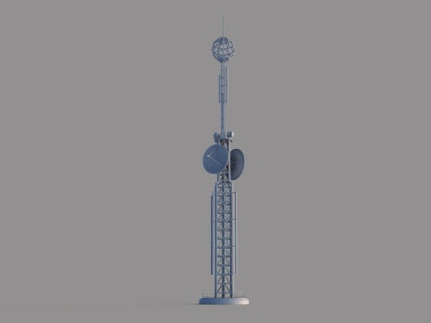 Radar Antenne 3D Model