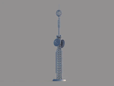 Radar Antenne 3D Model