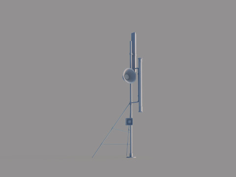 Radar Antenne 3D Model