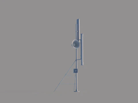 Radar Antenne 3D Model