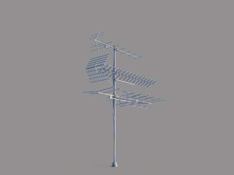 Radar Antenne 3D Model