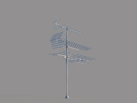 Radar Antenne 3D Model