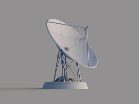 Radar Antenne 3D Model