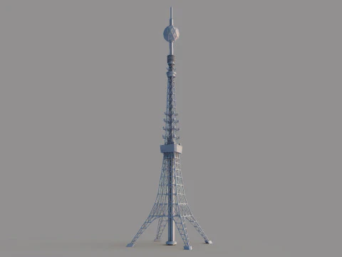 Radar Antenne 3D Model