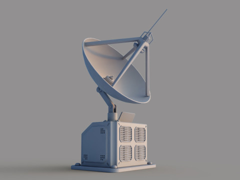 Radar Antenne 3D Model