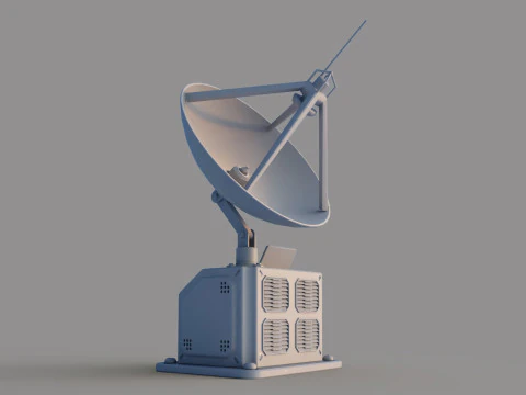Radar Antenne 3D Model