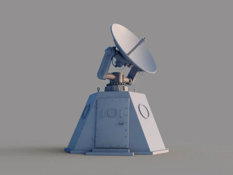 Radar Antenne 3D Model