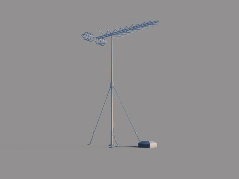 Radar Antenne 3D Model