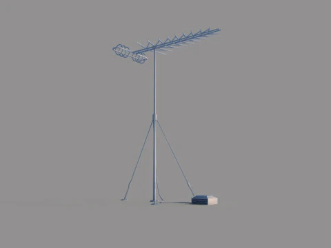 Radar Antenne 3D Model