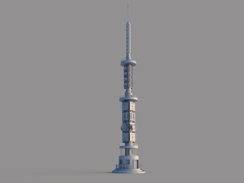Radar Antenne 3D Model