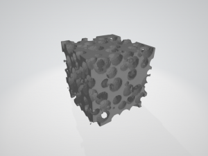 Porous mtdia 3D Модель