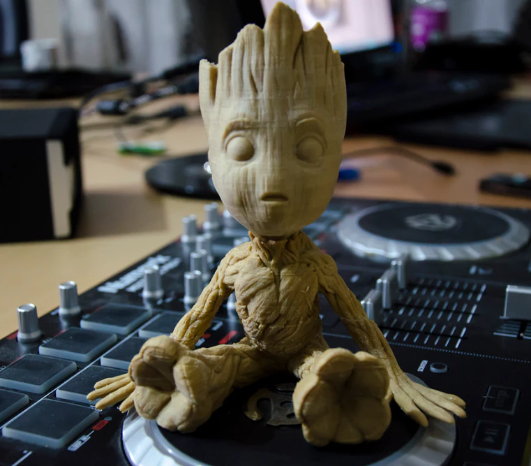 Beb&ecirc; Groot Modelo 3D .c4d .max .obj .3ds .fbx .stl .blend 