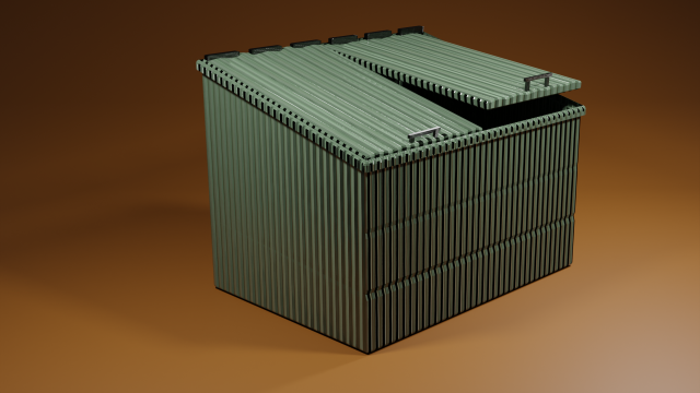 Trash can Modelo 3D .c4d .max .obj .3ds .fbx .stl .blend 