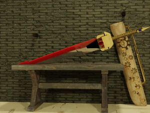 Steampunk sword 3D Model