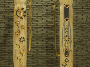 Steampunk sword Model 3D