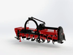HYDRAULIC OFFSET ROTARY TILLER 3D Model