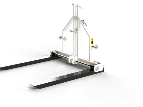 पैलेट फोर्क अटैचमेंट 3D मॉडल