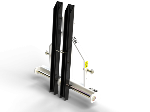 पैलेट फोर्क अटैचमेंट 3D मॉडल