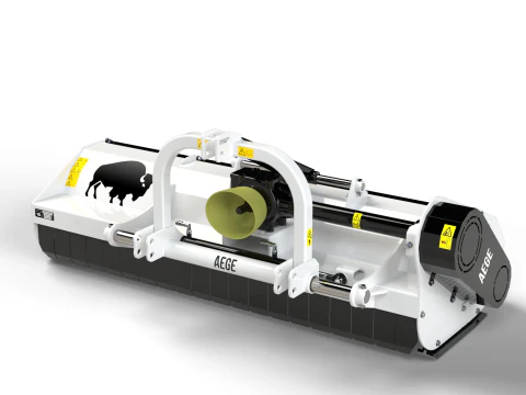 Tondeuse &agrave; fl&eacute;aux 160cm &agrave; 220cm Modèle 3D