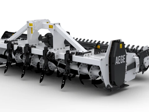 Польовий роторний фрез 290 см і 340 см 3D Модель