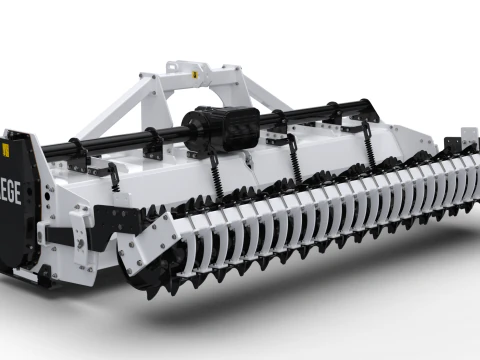 Field Rotary Tiller 290cm and 340cm 3D Model