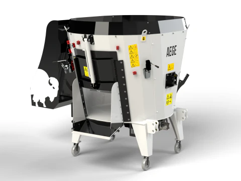 Вертикальный кормосмеситель 2м 3D Модель