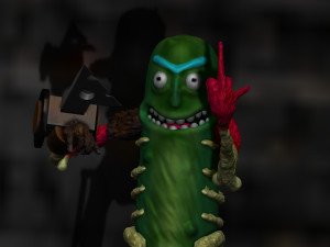 Pickle rick 3D 打印模型