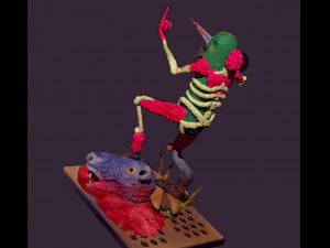 Pickle rick 3D Print Model
