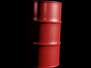 バレル 3Dモデル