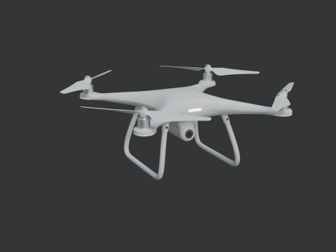 Drone Animated 3Dモデル