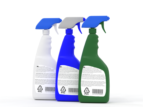 Spray Cleaner Bottle Low Poly PBR for Unity-Unreal 3D 모델