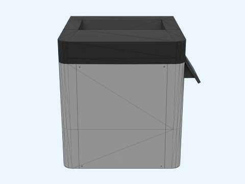 Multifunction Office Printer - Scanner 3D Model