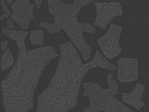 Stylized Dagger 3D Model