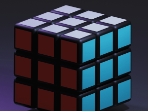 Cubo ribuk 3D Model