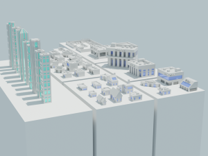 Lowpoly City Pack Model 3D