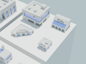 Lowpoly City Pack Model 3D
