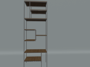 Mueble de 77cm de alto y ancho 155cm Modelo 3D