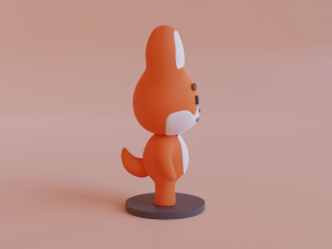 Fox model 3Dモデル
