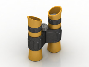 Binoculars Equipment Modelo 3D