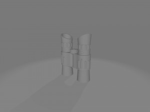 Binoculars Equipment Modello 3D