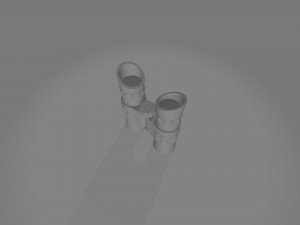 Binoculars Equipment Modello 3D