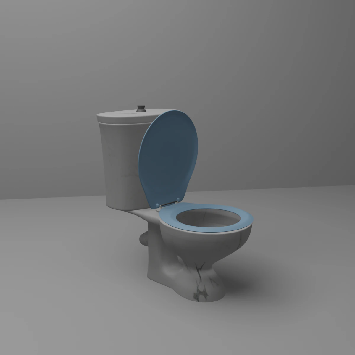 Toilet 3D Model .c4d .max .obj .3ds .fbx .stl .blend 