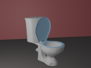 Toilet 3D मॉडल